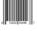 Barcode Image for UPC code 070200004467