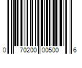 Barcode Image for UPC code 070200005006