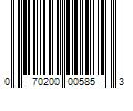 Barcode Image for UPC code 070200005853