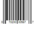 Barcode Image for UPC code 070200005877