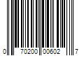 Barcode Image for UPC code 070200006027