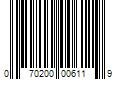 Barcode Image for UPC code 070200006119