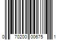 Barcode Image for UPC code 070200006751