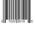 Barcode Image for UPC code 070200581005