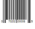 Barcode Image for UPC code 070202000085