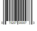 Barcode Image for UPC code 070207000073