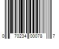 Barcode Image for UPC code 070234000787