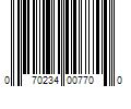 Barcode Image for UPC code 070234007700