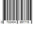 Barcode Image for UPC code 0702404857715