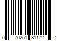 Barcode Image for UPC code 070251811724