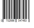 Barcode Image for UPC code 0702556047453