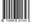 Barcode Image for UPC code 0702556201343