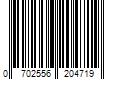 Barcode Image for UPC code 0702556204719. Product Name: CAP Barbell 47 In. Standard Curl Bar  Chrome Finish