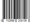 Barcode Image for UPC code 0702556208106