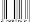 Barcode Image for UPC code 0702556500750