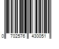 Barcode Image for UPC code 0702576430051