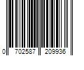 Barcode Image for UPC code 0702587209936