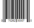 Barcode Image for UPC code 070262000070