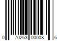 Barcode Image for UPC code 070263000086