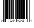 Barcode Image for UPC code 070264000054