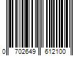 Barcode Image for UPC code 0702649612100