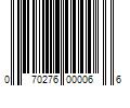 Barcode Image for UPC code 070276000066