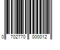 Barcode Image for UPC code 0702770000012