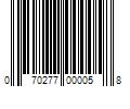 Barcode Image for UPC code 070277000058