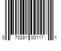 Barcode Image for UPC code 070281001171