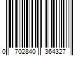 Barcode Image for UPC code 0702840364327