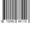 Barcode Image for UPC code 0702992861118