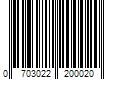 Barcode Image for UPC code 0703022200020