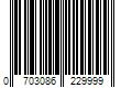 Barcode Image for UPC code 0703086229999