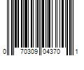 Barcode Image for UPC code 070309043701