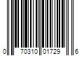 Barcode Image for UPC code 070310017296