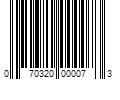 Barcode Image for UPC code 070320000073