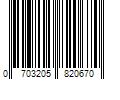 Barcode Image for UPC code 0703205820670