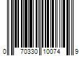 Barcode Image for UPC code 070330100749