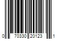 Barcode Image for UPC code 070330201231