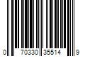 Barcode Image for UPC code 070330355149