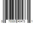 Barcode Image for UPC code 070330404731