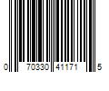 Barcode Image for UPC code 070330411715