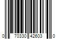 Barcode Image for UPC code 070330426030