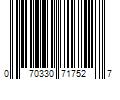 Barcode Image for UPC code 070330717527