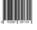 Barcode Image for UPC code 0703357251704