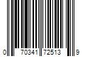 Barcode Image for UPC code 070341725139