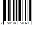 Barcode Image for UPC code 0703438431421