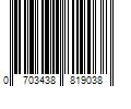 Barcode Image for UPC code 0703438819038