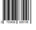 Barcode Image for UPC code 0703438835106