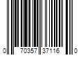 Barcode Image for UPC code 070357371160